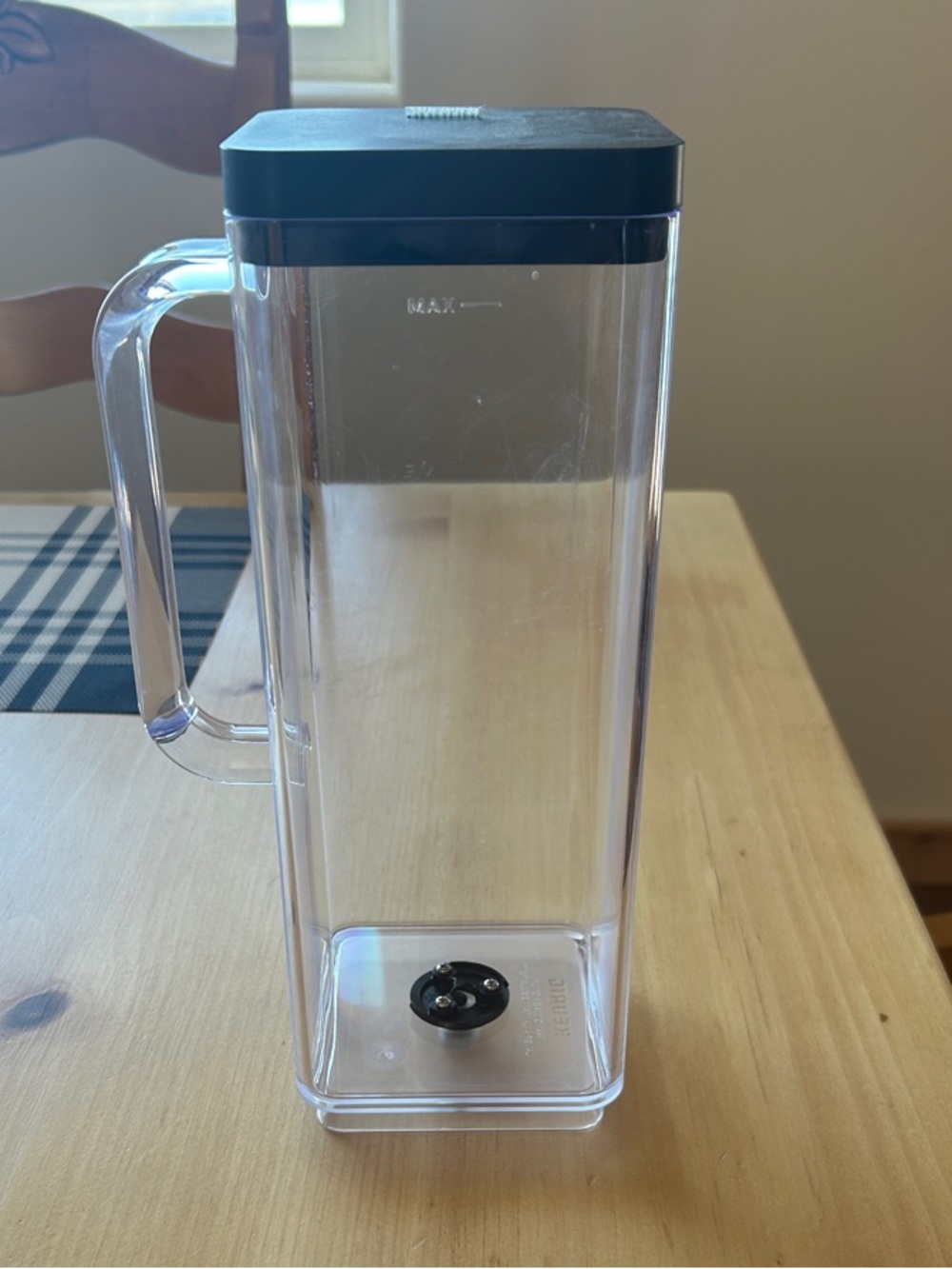 Keurig Clear Reservoir with Blue Trim